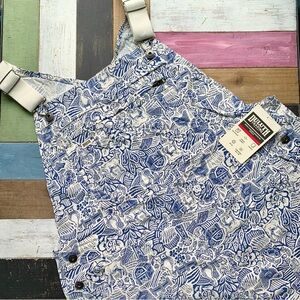 NWT Duluth XL x31L Heirloom Gardening Bib Overalls Farm Toile Farm Garden Plant